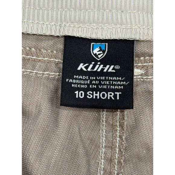 Kuhl Womens Lightweight Casual Pants Hiking Beige Size 10 Short - Picture 3 of 8